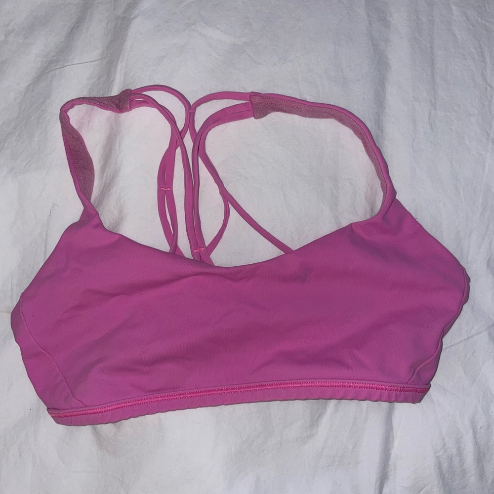 Lululemon pink bra